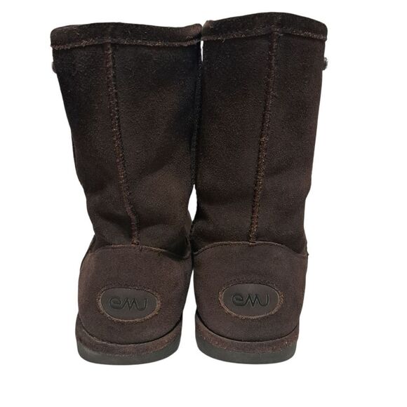 EMU Australia Patterson Lo Waterproof Winter Mid Calf Sheepskin Boot Chocolate 8 - Picture 7 of 16